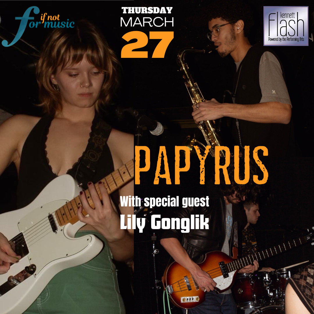 Papyrus (Funk-Pop) with special guest Lily Gonglik