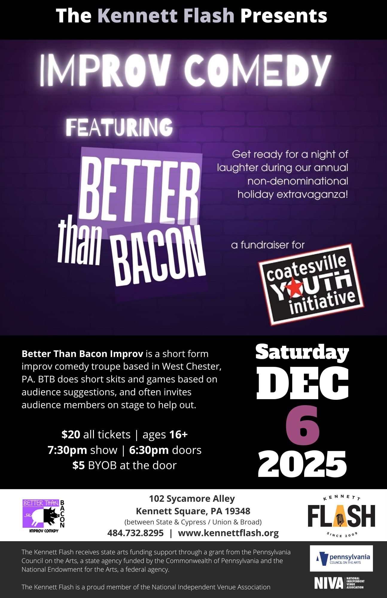 Better Than Bacon: Bacon Gives Back 1 Better Than Bacon 11x17 10