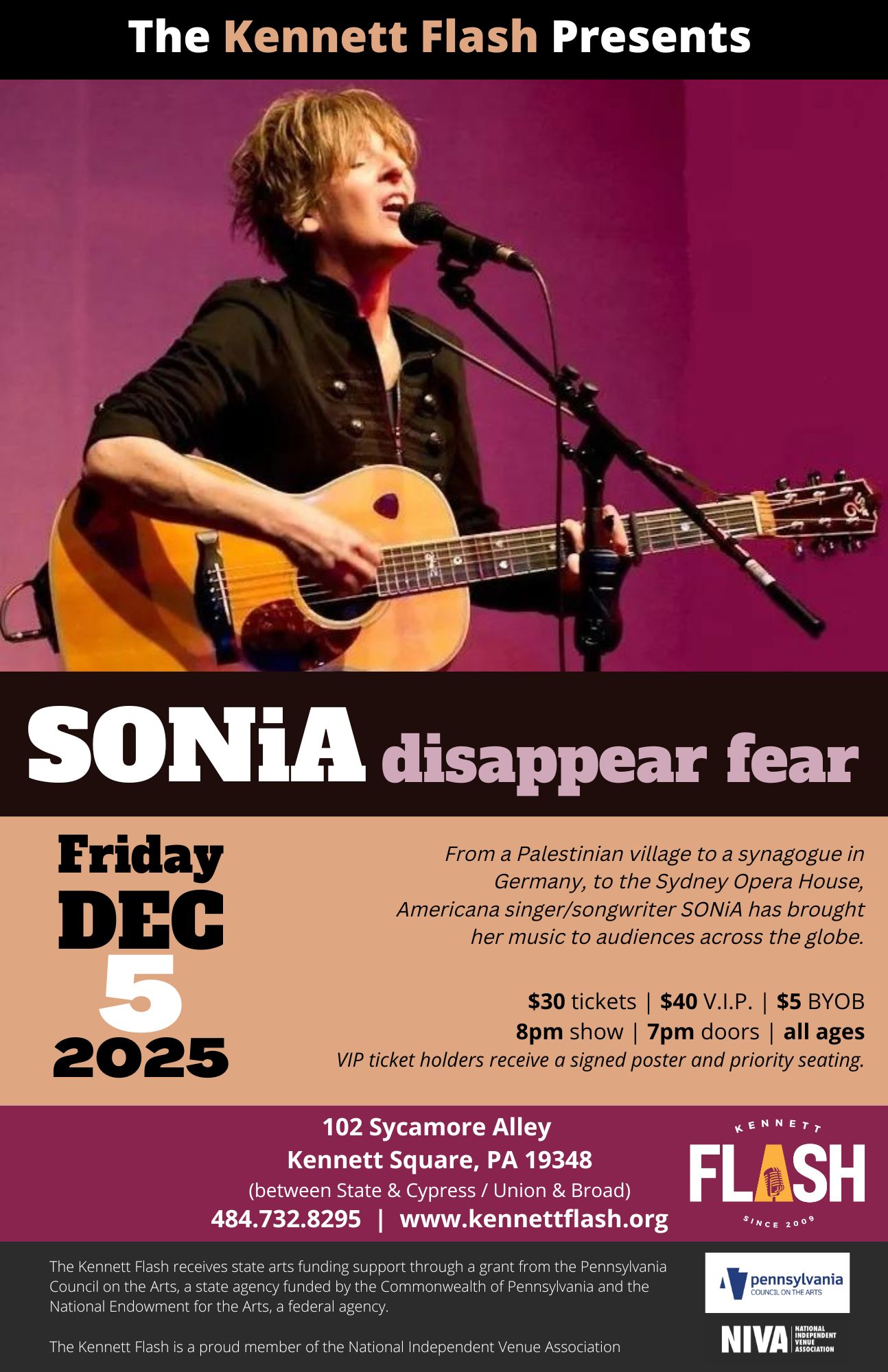 SONiA disappear fear 1 Sonia Disappear Fear 11x17 1