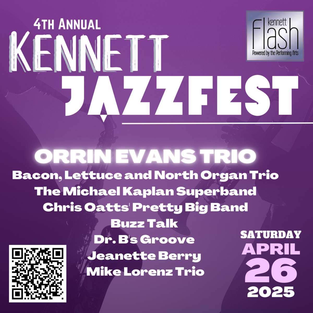 2025 Kennett Jazz Fest (Saturday)