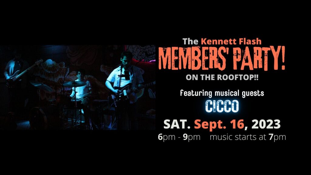 kennett flash members party w cicco