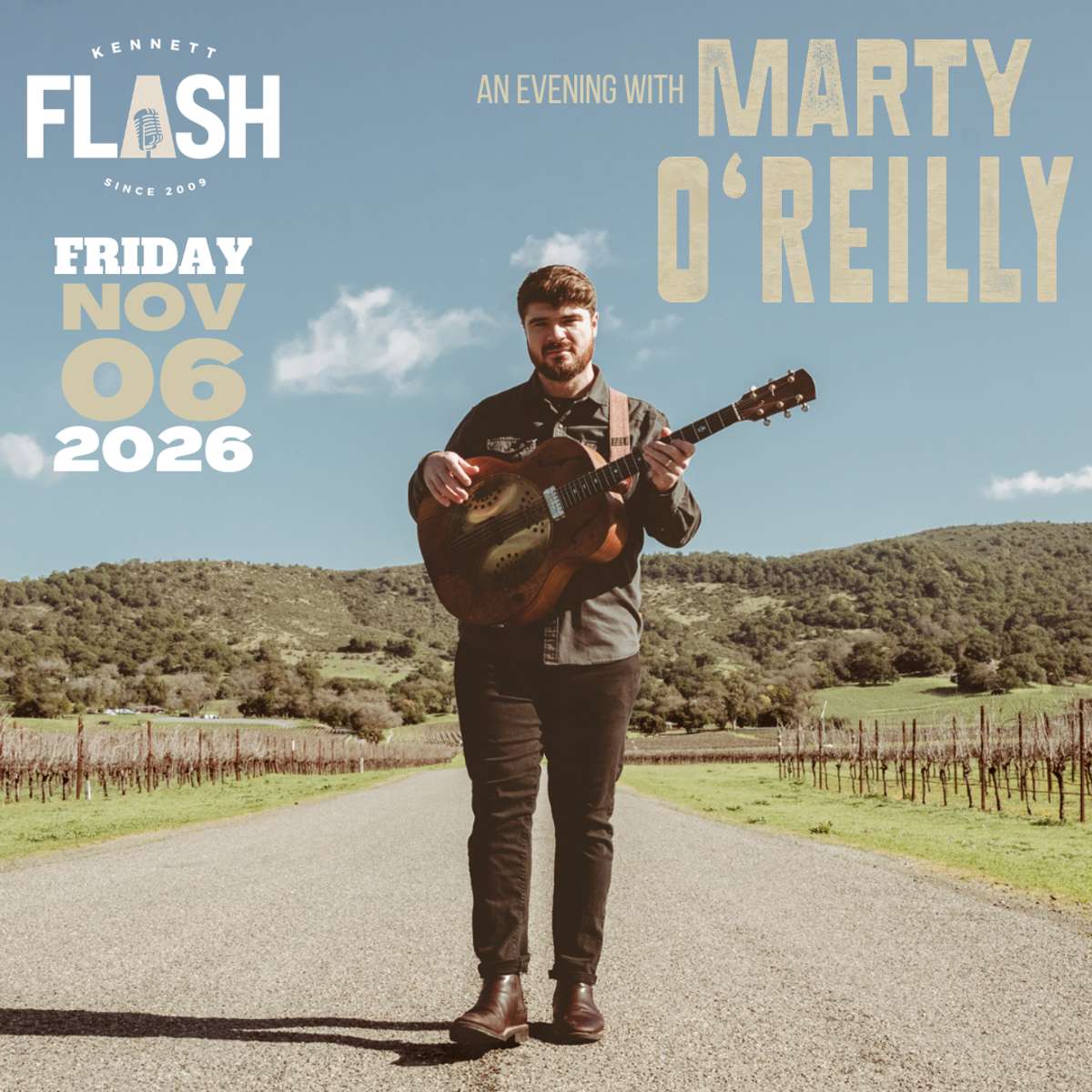 An Evening With MARTY O’REILLY