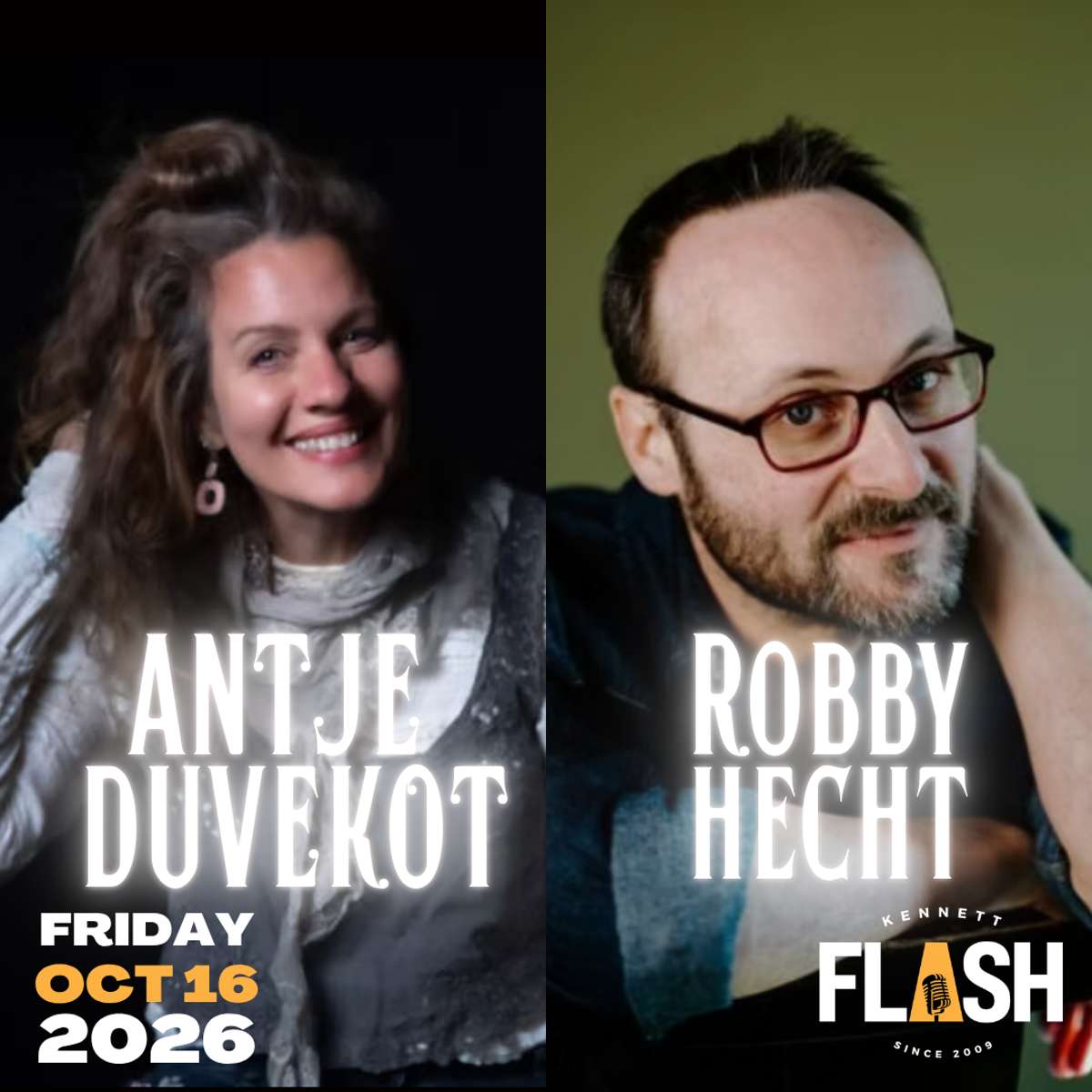 Antje Duvekot and Robby Hecht
