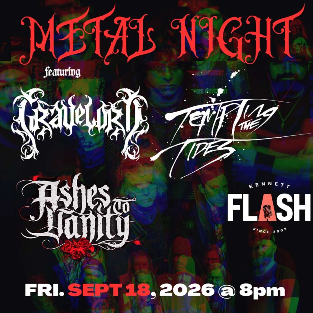 metal night tempting the tides gravelord ashes to vanity