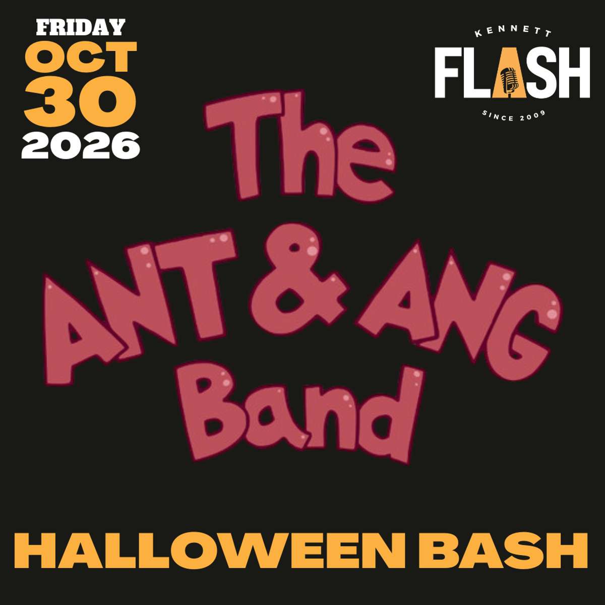 The Ant and Ang Band: Halloween Bash